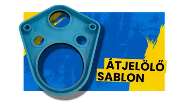 Geberit furat átjelölő sablon, porelszívóval.