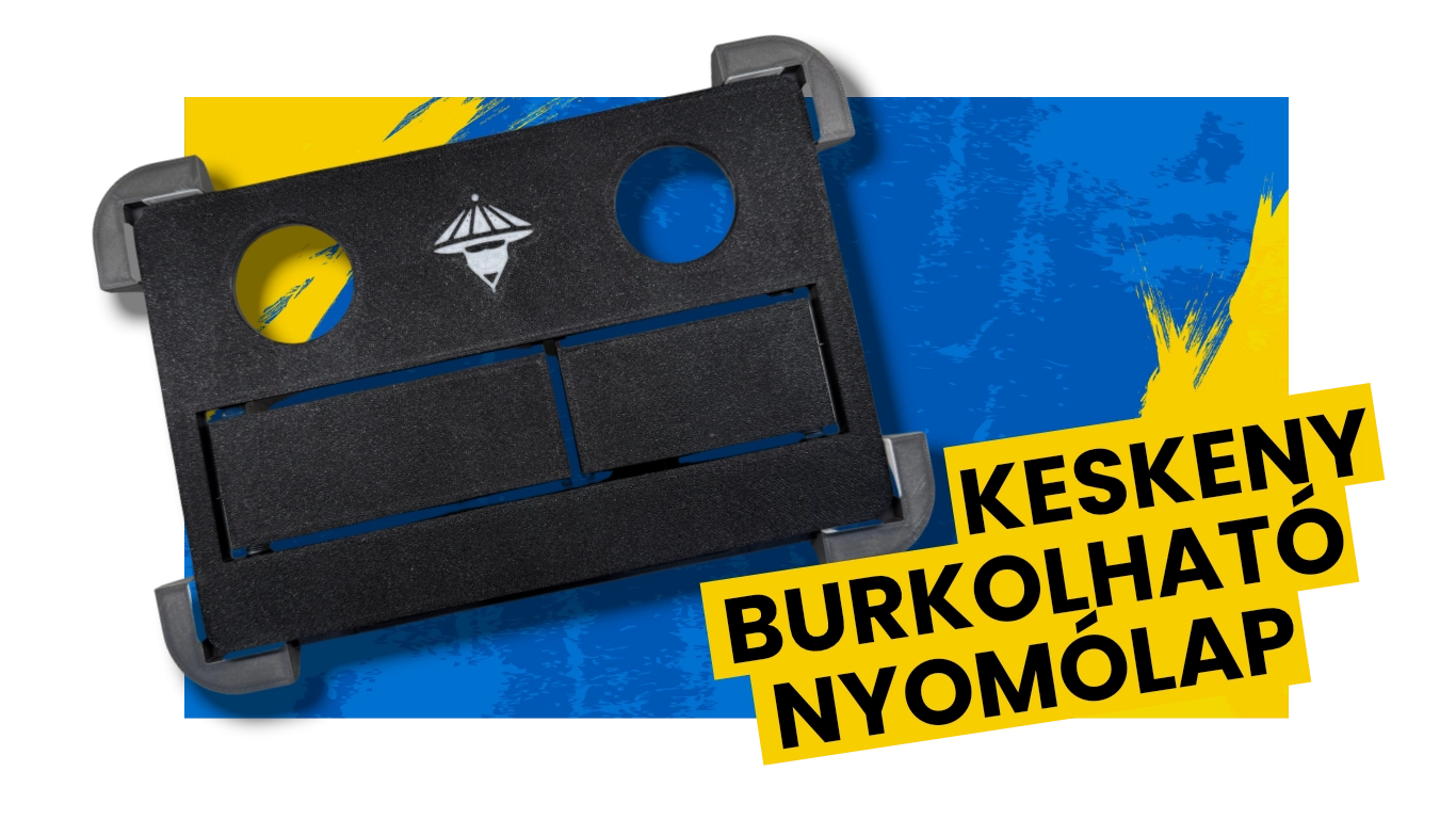 Keskeny, burkolható nyomólap – WC öblítőhöz