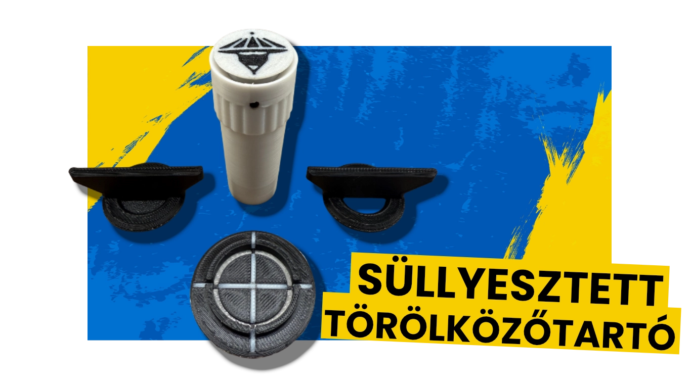 Falba süllyeszthető törölközőtartó (3D nyomtatott)