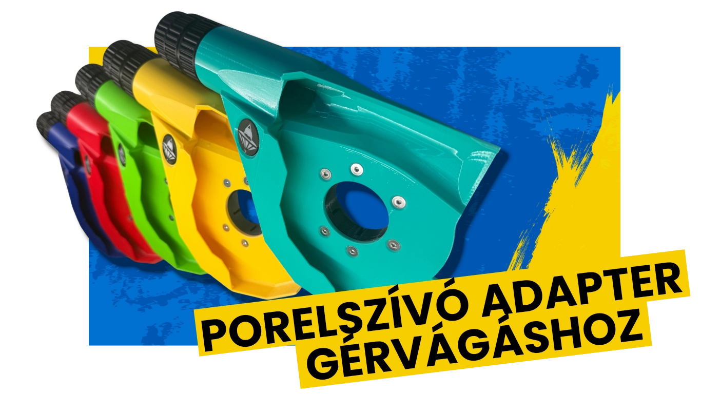 Porelszívó adapter gérvágáshoz – univerzális kivitel